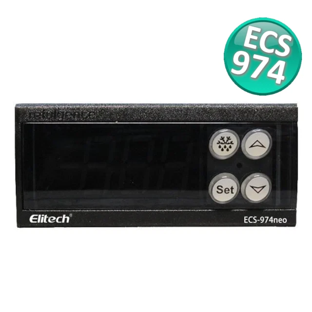 CONTROLLORE DI TEMPERATURA termostato refrigerazione ECS-974 EUR 36,18 ...