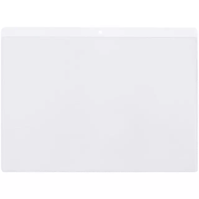 Partners Brand Long Side Opening Vinyl Envelopes 12" x 9" Clear 50/Case (JTH195)