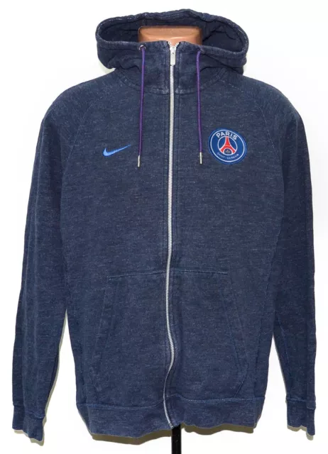 Psg Paris Saint Germain 2017/2018 Football Hooded Jacket Nike Size M Adult
