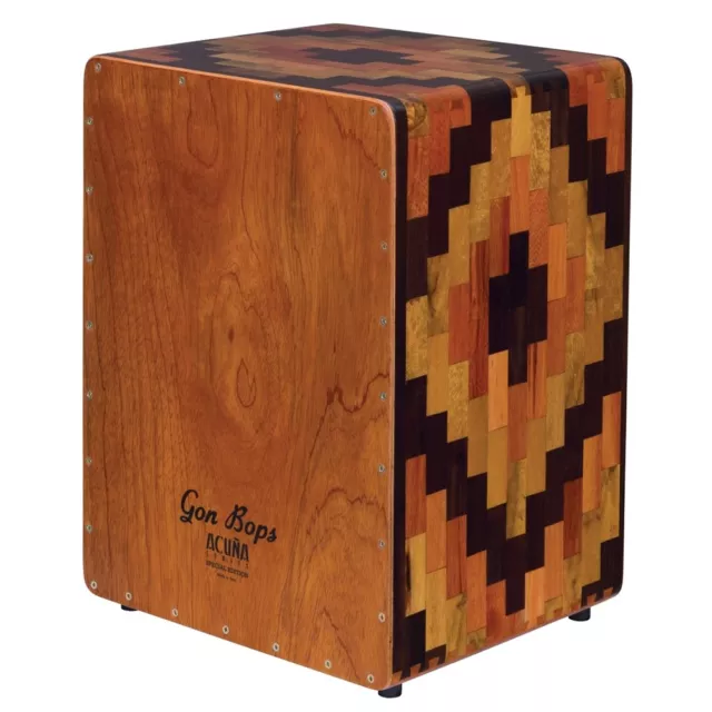 Gon Bops AACJSE Alex Acuna Signature Special Edition Peruvian Cajon w/ Gig Bag