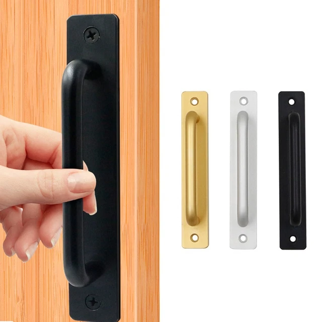 Heavy Duty Alloy Sliding Barn Door Handle Pull Flush Sliding Door High Quality