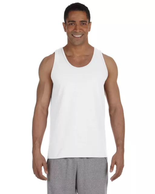 Gildan Mens Ultra Cotton Tank Top Any Size Color Gildan 2200 Tank Top