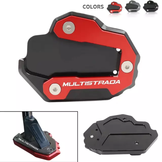 Kickstand Side Stand Pad Extension Plate For Ducati Multistrada 950/S 1200/S