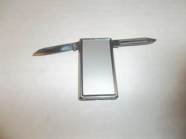 Vintage Barlow B60 Money Clip with Knife & Nail File  #3