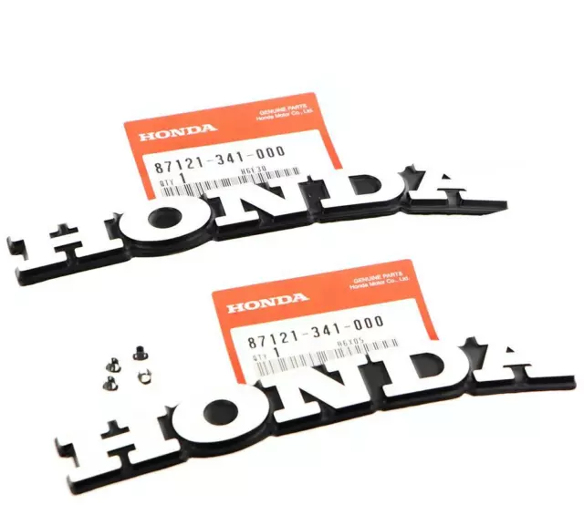 Honda CB 750 Four K2 K3 K4 K5 Tankemblem Set Fuel Gas Tank Emblem Clip Set