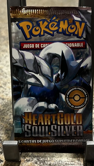 EMPTY Pokemon TCG Heart Gold Soul Silver Card Booster Pack LUGIA Spanish NM/M
