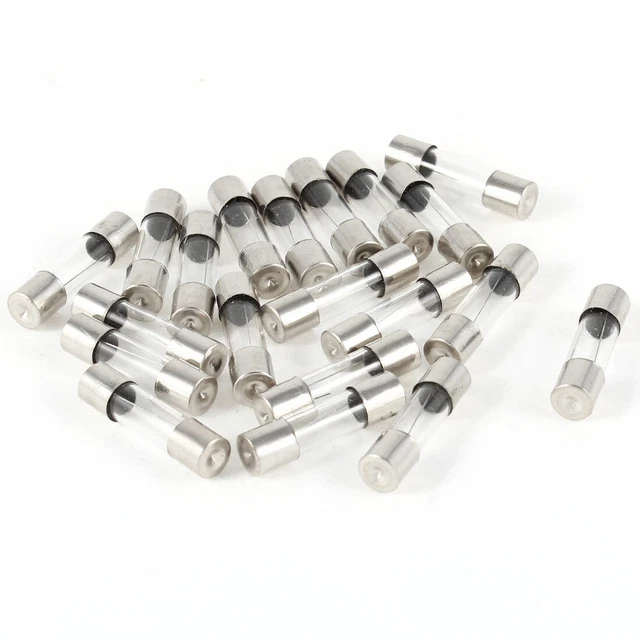 20pcs Rapide Action Verre Tube Fusibles 10A 250V 5mm x 20mm