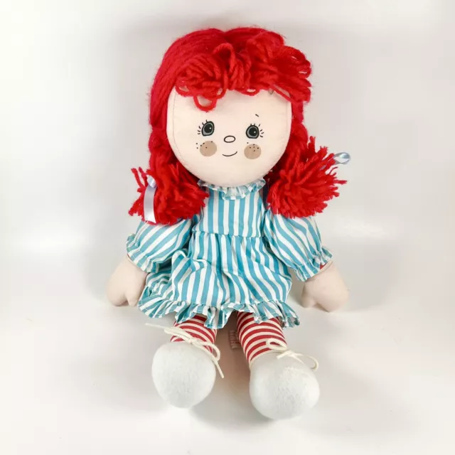 Wendy's Plush Doll 1985 Fast Food Toy Wendy Caltoy 13”