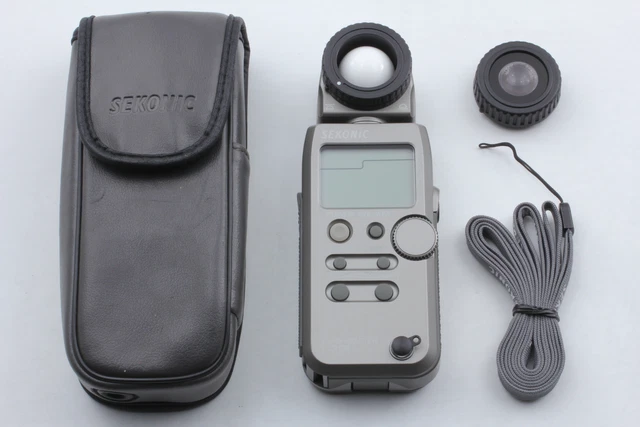 [Casi nuevo] Sekonic L-358 Flash Master + 54° Lumigrid de Japón