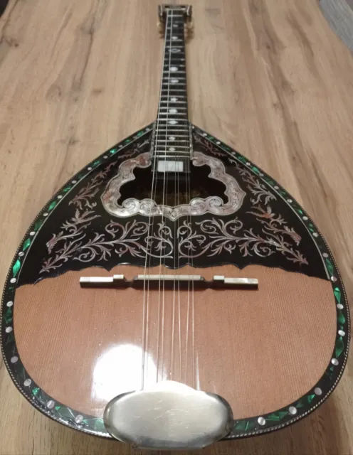 Greek Bouzouki with SOFTCASE & PICK UP & 300 BACKING TRACK WITH SCORES