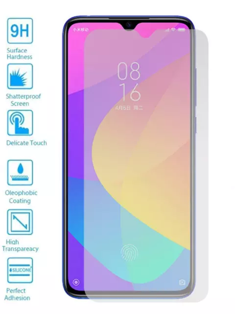 Lote Protector de Pantalla Cristal Templado Vidrio 9H para Xiaomi MI 9 Lite
