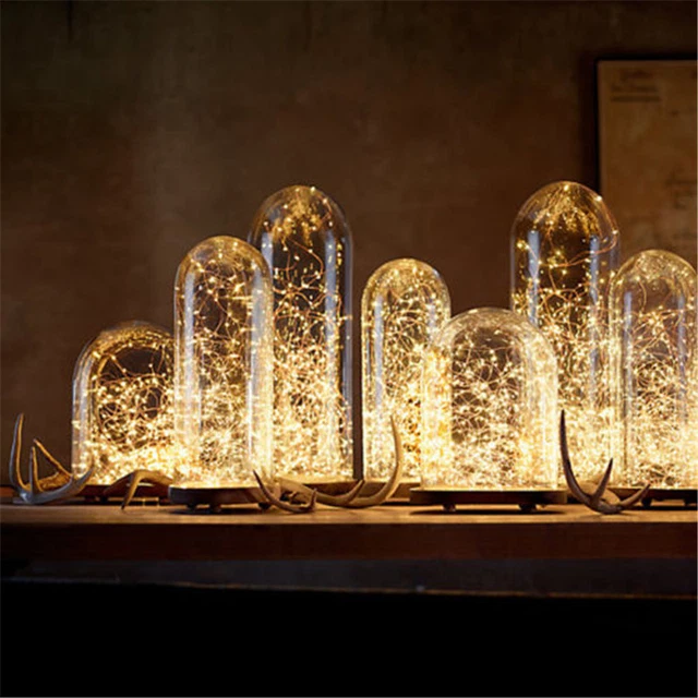 20/40/50/100 LED String Fairy Lights Copper Wire Battery Powered Waterproof DIY