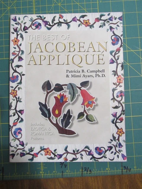 Lo mejor del libro de apliques jacobeos, incluye patrones exóticos y románticos