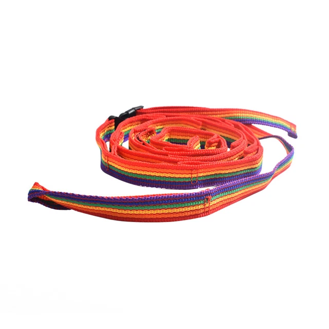 Camping Clothesline Rainbow Tent Rope Lanyard Travel Portable Drying Outdoor