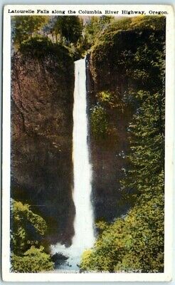 Postcard - Latourelle Falls along the Columbia River Highway, Oregon