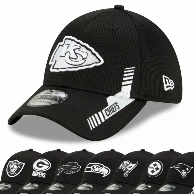 New Era 39Thirty Stretch Cap - NFL SIDELINE 2021 Home Black