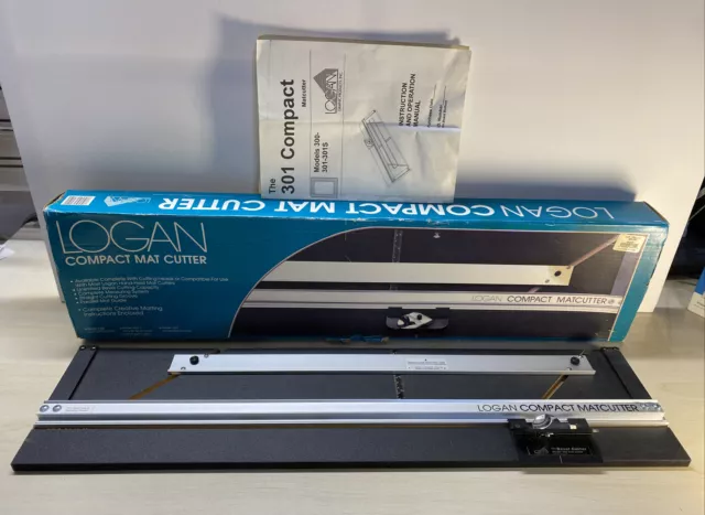 Logan 301-S Compact Mat Cutter with 45 degree and 90 degreee Cuts