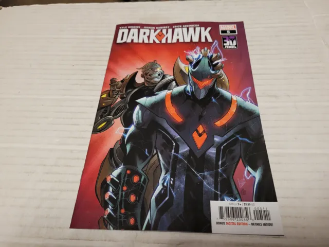 Darkhawk # 5 (2022, Marvel) 1st Print Main Cover