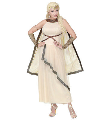 Costume da dea greca da donna colore: Bianco taglia L WIDMANN 02643 