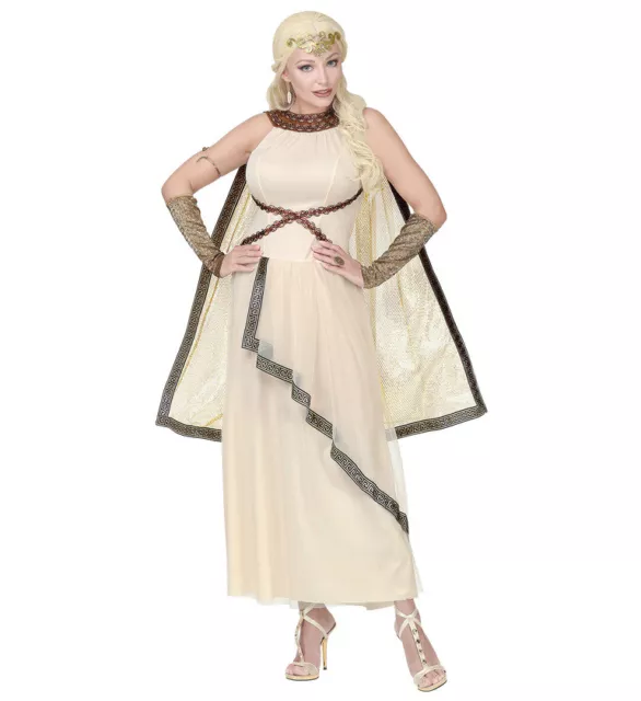 Carnevale Costume Vestito Dea Greco Romana Donna Taglia M Widmann