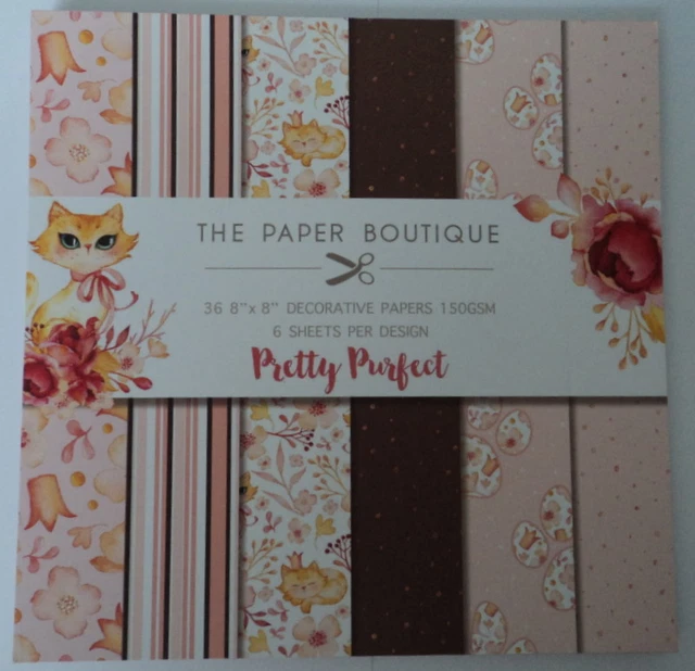Bargain Paper Boutique Pads 8" X 8" - Pretty Purfect For Cards & Crafts