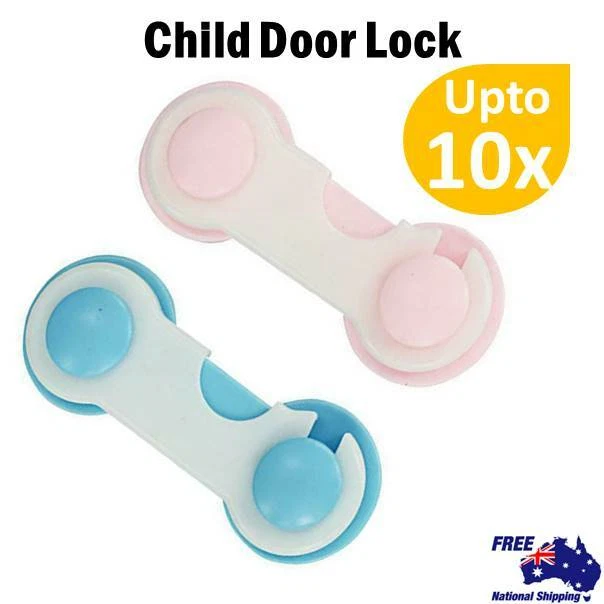 Adhesive Kids Baby Safety Lock Drawer Door Cupboard Cabinet Fridge Toilet Belt
