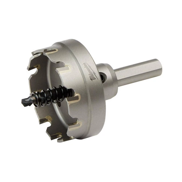 Milwaukee Carbide Hole Cutter 2" Multi-Purpose 3-Flat Shank 3/8" Min Chuck Size