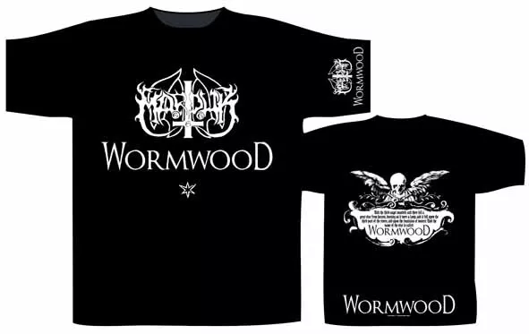 Marduk - Woormwood Lyrics Band T-Shirt Gr. XL - Official Merch