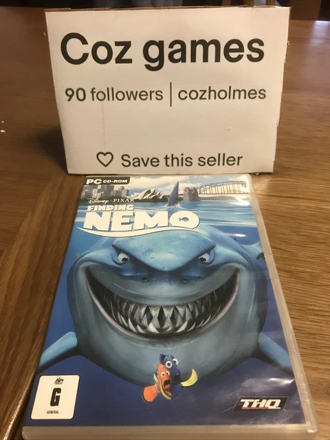 FINDING NEMO FOR Pc Cd-rom Fun Children’s Adventure Game Disney Pixar ...