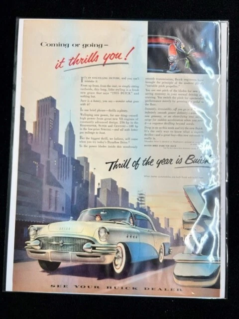 Vintage Buick Advertisement