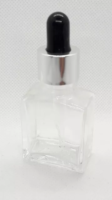 30ml Glass Liquid Dropper Bottle with Pointed Pipette