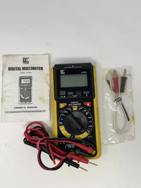 Digital Multimeter Non Contact Voltage TEK 10709