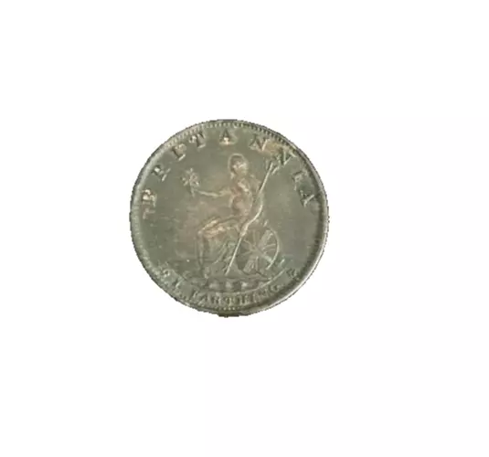 One farthing coin 1799 Britannia Georgius Antique Collectible Rare