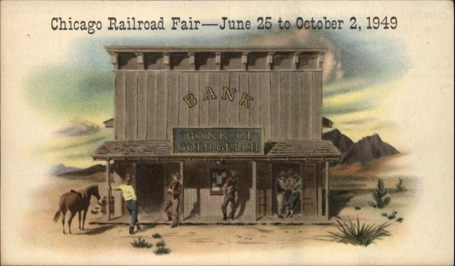 Chicago Railroad Fair ~ Continental Illinois National Bank & Trust ~ Advertising