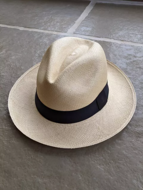 Cappello Panama da uomo originale naturale (secondi dal marchio leader con difetto/marchio)