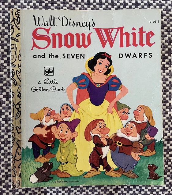 WALT DISNEY’S SNOW WHITE and the SEVEN DWARFS - Little Golden Book (PB ...