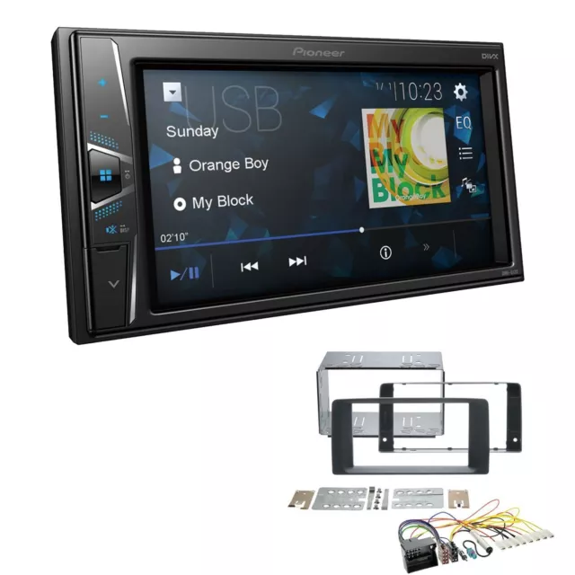 Pioneer Touchscreen Autoradio Kamera-IN für MAN TGX ab 2007 in schwarz