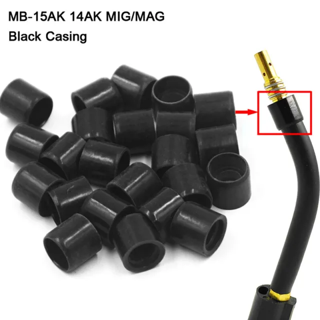2pcs MB-15AK MIG/MAG Euro Style Welding Goose Neck Bend  Casing Replace P-wa