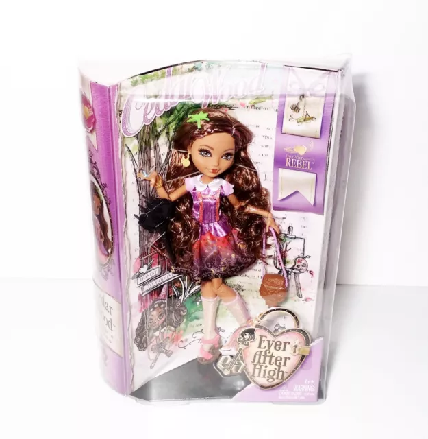 Mattel EVER AFTER HIGH 1st Edition Rebel CEDAR WOOD Fashion Doll