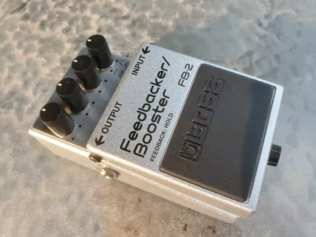 Boss FB-2 Feedbacker / Booster pedal...Mint condition...Ship worldwide