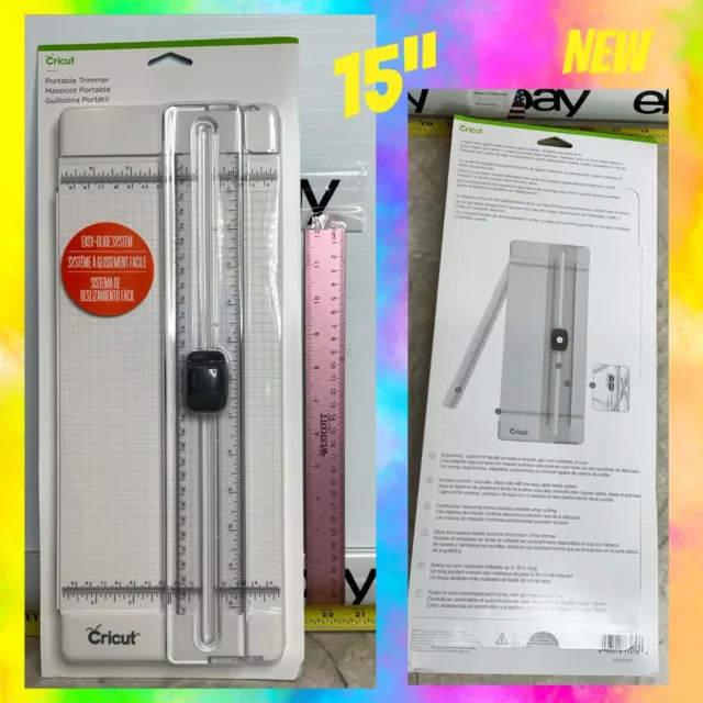 Cricut 12" Portable Trimmer 2006747 Easy-Glide System Brand New 15” Swing Arm