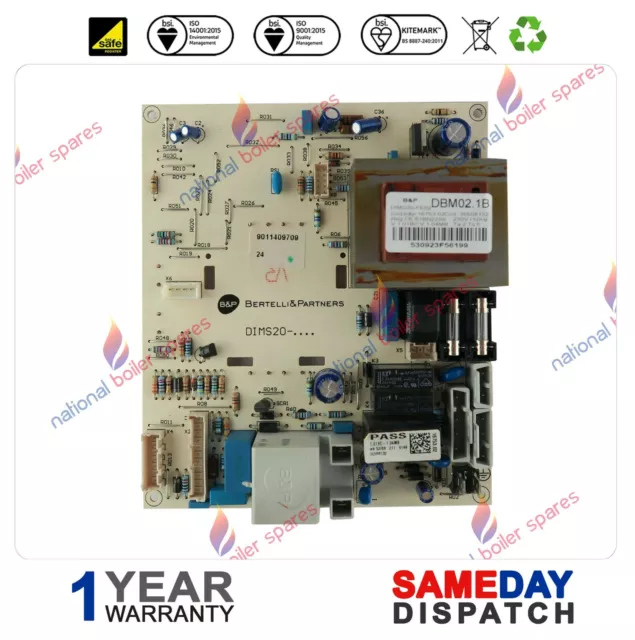 Ferroli Domicondens F24 & F28 Pcb 39820661