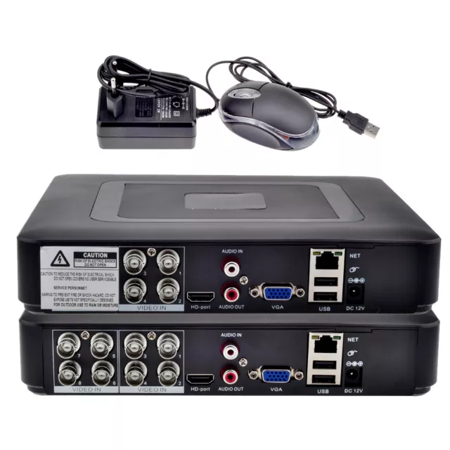 Grabadora de video AHD DVR 5MP 1080N 4 canales/8 canales cctv dvr cvi tvi 5in1 vga hdmi h.264