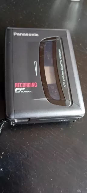 Ancien Walkman K7 Panasonic RQ-L307  Pour Pièces Ne Fonctionne Pas.