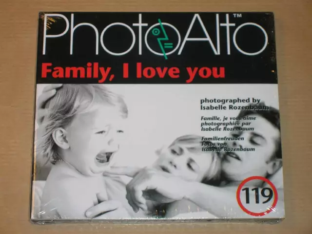 CD ROM Photoalto 119/Family I Love You / Images Pros Royalty-Free / New