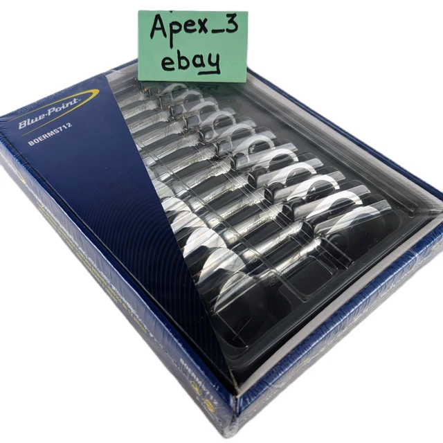 BLUEPOINT BOERMS712 METRIC Offset Short Ratcheting Combination Wrench