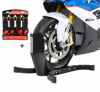 Lot De 10 Cales De Transport Plastique - Bloque-roues Antidérapants Pour Sangles D'arrimage Jusqu'à 50mm