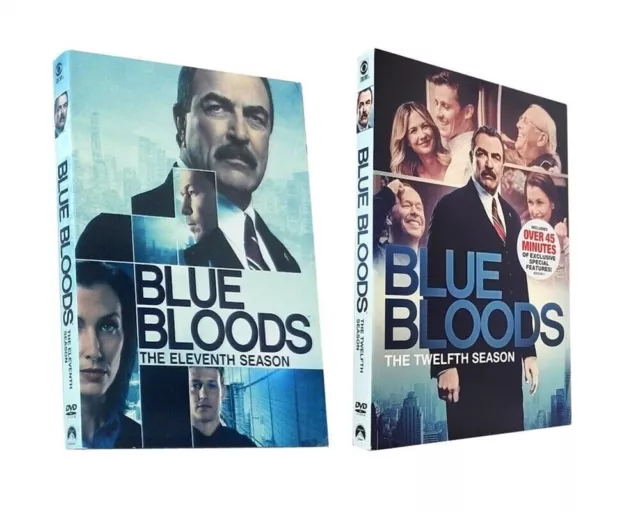 Blue Bloods The Complete TV Series Seasons 11 & 12 DVD New & Sealed USA