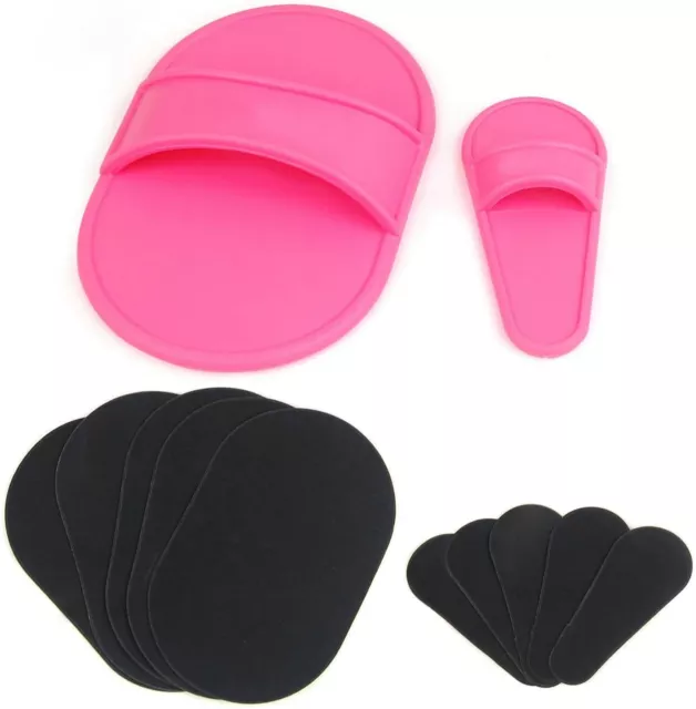 Exfoliating Hair Removal Pad Set Smooth Away Legs Skin Pads Arm Face Remover Lip