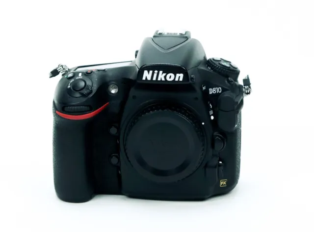 Nikon D810 36.3MP DSLR Camera Body (USA Model)
